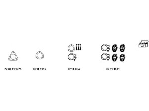 HJS MT-VAG071 išmetimo sistema 
 Išmetimo sistema -> Išmetimo sistema, visa