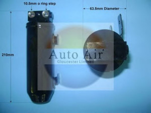 AUTO AIR GLOUCESTER 31-6845 džiovintuvas, oro kondicionierius 
 Oro kondicionavimas -> Džiovintuvas
1618016, 90486845