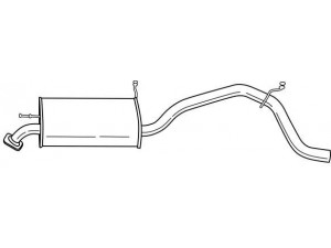 AKS DASIS SG70623 galinis duslintuvas