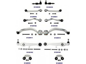 DENCKERMANN D200003 pakabos komplektas 
 Ašies montavimas/vairavimo mechanizmas/ratai -> Valdymo svirtis/pasukamosios svirties sujungimas -> Vairo trauklės (valdymo svirtis, išilginis balansyras, diago
4B3 498 998 S1