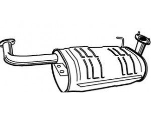 WALKER 17602 vidurinis duslintuvas 
 Išmetimo sistema -> Duslintuvas
8970435952