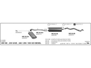 IMASAF 553000130 išmetimo sistema 
 Išmetimo sistema -> Išmetimo sistema, visa