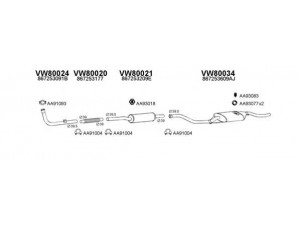 VENEPORTE 800557 išmetimo sistema 
 Išmetimo sistema -> Išmetimo sistema, visa