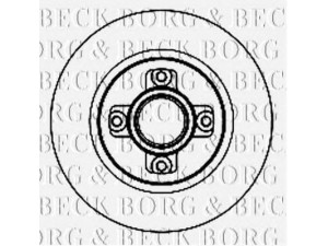 BORG & BECK BBD5842S stabdžių diskas 
 Dviratė transporto priemonės -> Stabdžių sistema -> Stabdžių diskai / priedai
424945, 424946, 424945, 424946