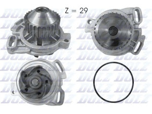 DOLZ A158 vandens siurblys 
 Aušinimo sistema -> Vandens siurblys/tarpiklis -> Vandens siurblys
034121004, 034121004A, 034121004V