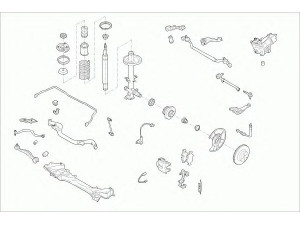 SACHS BMW-5-FS002 vairavimo mechanizmas; rato pakaba 
 Ašies montavimas/vairavimo mechanizmas/ratai -> Prekių paieška pagal schemą