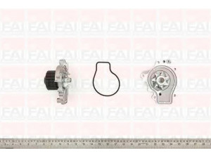 FAI AutoParts WP6269 vandens siurblys 
 Aušinimo sistema -> Vandens siurblys/tarpiklis -> Vandens siurblys
19200P75003