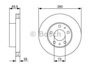 BOSCH 0 986 479 313 stabdžių diskas 
 Stabdžių sistema -> Diskinis stabdys -> Stabdžių diskas
4249 28, 4249 29, 4249 K2, 51705749