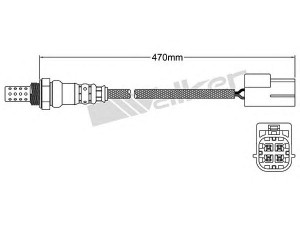 WALKER PRODUCTS 250-24453 lambda jutiklis 
 Variklis -> Variklio elektra
226908U300, 226A0 8U300, 226A07S001