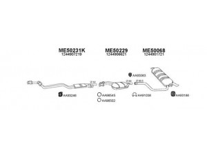 VENEPORTE 500050 išmetimo sistema 
 Išmetimo sistema -> Išmetimo sistema, visa