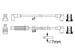 BOSCH 0 986 357 217 uždegimo laido komplektas 
 Kibirkšties / kaitinamasis uždegimas -> Uždegimo laidai/jungtys
GHT 272