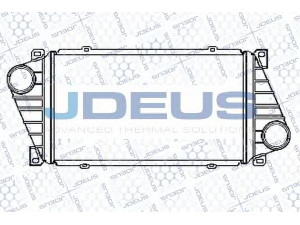 JDEUS 817M23A tarpinis suslėgto oro aušintuvas, kompresorius 
 Variklis -> Oro tiekimas -> Įkrovos agregatas (turbo/superįkrova) -> Tarpinis suslėgto oro aušintuvas
9015010701, 2D0145805