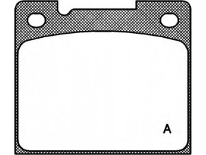 OPEN PARTS BPA0039.30 stabdžių trinkelių rinkinys, diskinis stabdys 
 Techninės priežiūros dalys -> Papildomas remontas
270164, 2701647, 2713360, 272567