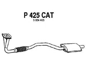 FENNO P425CAT katalizatoriaus keitiklis 
 Išmetimo sistema -> Katalizatoriaus keitiklis
BM90957H, 5854405, 854447
