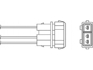 BERU OZH010 lambda jutiklis 
 Elektros įranga -> Jutikliai
36531-P12-A02, 89465-39355, 023 906 205 H