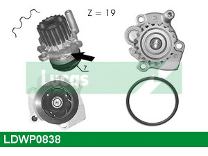 LUCAS ENGINE DRIVE LDWP0838 vandens siurblys 
 Aušinimo sistema -> Vandens siurblys/tarpiklis -> Vandens siurblys
038121011G, 038121011GX, 038121011J