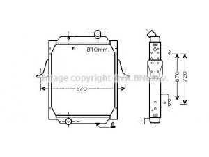 AVA QUALITY COOLING RE2067 radiatorius, variklio aušinimas 
 Aušinimo sistema -> Radiatorius/alyvos aušintuvas -> Radiatorius/dalys
5010315748