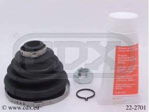 CDX 22-2701 gofruotoji membrana, kardaninis velenas 
 Ratų pavara -> Gofruotoji membrana