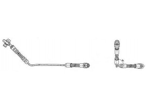 JURID 172821J stabdžių žarnelė 
 Stabdžių sistema -> Stabdžių žarnelės
34301165766