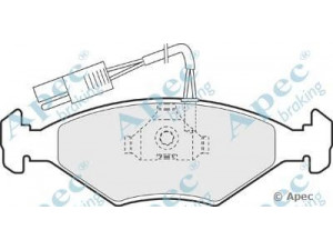APEC braking PAD612 stabdžių trinkelių rinkinys, diskinis stabdys 
 Techninės priežiūros dalys -> Papildomas remontas
5882985, 5888529, 7077414