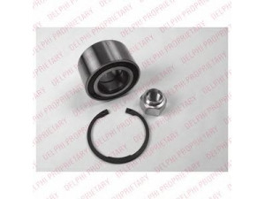 DELPHI BK1604 rato guolio komplektas 
 Ašies montavimas/vairavimo mechanizmas/ratai -> Rato stebulė/montavimas -> Rato guolis