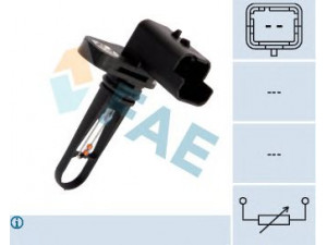 FAE 33509 siuntimo blokas, įsiurbiamo oro temperatūra 
 Elektros įranga -> Jutikliai
96.554.327, 9655432780, 9664612580