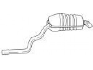 AKS DASIS SG10643 galinis duslintuvas