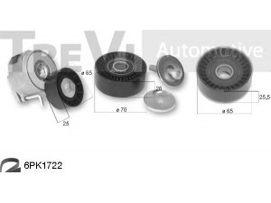 TREVI AUTOMOTIVE KA1207 V formos rumbuotas diržas, komplektas 
 Techninės priežiūros dalys -> Techninės priežiūros intervalai