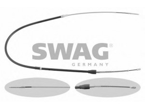 SWAG 30 93 0765 trosas, stovėjimo stabdys 
 Stabdžių sistema -> Valdymo svirtys/trosai
6X0 609 721 F, 6X0 609 721 H, 6X0 609 721 F