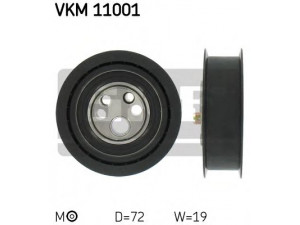 SKF VKM 11001 įtempiklio skriemulys, paskirstymo diržas 
 Techninės priežiūros dalys -> Papildomas remontas
048 109 243 A, 048 109 243 A
