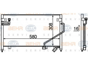 HELLA 8FC 351 306-111 kondensatorius, oro kondicionierius 
 Oro kondicionavimas -> Kondensatorius
B01A-61-480, B01A-61-480A