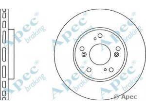 APEC braking DSK3046 stabdžių diskas 
 Dviratė transporto priemonės -> Stabdžių sistema -> Stabdžių diskai / priedai
45251TV0E00