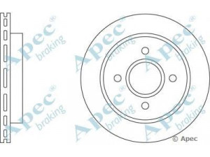 APEC braking DSK534 stabdžių diskas 
 Dviratė transporto priemonės -> Stabdžių sistema -> Stabdžių diskai / priedai
1025911, 4115996, 5026786, 5027175
