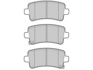 FREMAX FBP-1662 stabdžių trinkelių rinkinys, diskinis stabdys 
 Techninės priežiūros dalys -> Papildomas remontas
1605103, 1605104, 1605366, 1605367