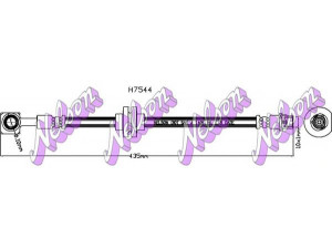 Brovex-Nelson H7544 stabdžių žarnelė 
 Stabdžių sistema -> Stabdžių žarnelės
13374973, 13399645, 562409, 562491