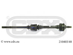 CDX 210403/48 kardaninis velenas 
 Ratų pavara -> Kardaninis velenas