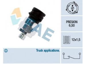 FAE 18105 slėgio jungiklis, stabdžių hidraulika; slėgio jungiklis
004 545 55 14, 006 545 11 14