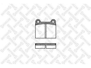 STELLOX 017 000-SX stabdžių trinkelių rinkinys, diskinis stabdys 
 Techninės priežiūros dalys -> Papildomas remontas
0060727286, 0060778263, 105062203901