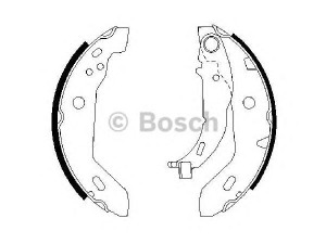 BOSCH 0 986 487 565 stabdžių trinkelių komplektas 
 Techninės priežiūros dalys -> Papildomas remontas
168 420 02 20, 168 420 03 20, A 168 420 02 20