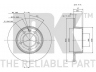 NK 313643 stabdžių diskas 
 Stabdžių sistema -> Diskinis stabdys -> Stabdžių diskas
4320600QAA, 4403045, 7700314107