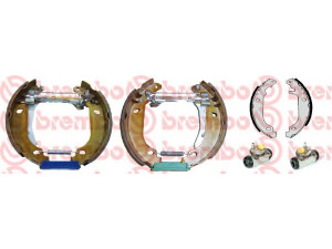 BREMBO K 68 045 stabdžių trinkelių komplektas 
 Techninės priežiūros dalys -> Papildomas remontas