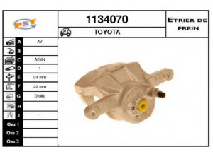SNRA 1134070 stabdžių apkaba 
 Stabdžių sistema -> Stabdžių matuoklis -> Stabdžių matuoklio montavimas
4773052191
