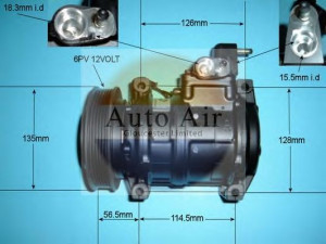 AUTO AIR GLOUCESTER 14-3040R kompresorius, oro kondicionierius 
 Oro kondicionavimas -> Kompresorius/dalys
4677205, 4677205AB, 55035782, 55036151