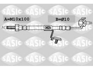 SASIC SBH6326 stabdžių žarnelė 
 Stabdžių sistema -> Stabdžių žarnelės
6657328, 6941704