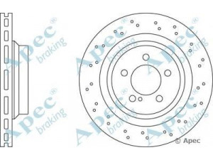 APEC braking DSK2435 stabdžių diskas 
 Dviratė transporto priemonės -> Stabdžių sistema -> Stabdžių diskai / priedai
2114231012