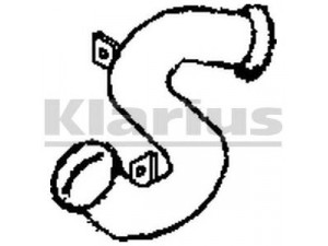 KLARIUS 301795 išleidimo kolektorius 
 Išmetimo sistema -> Išmetimo vamzdžiai
170676, 170676
