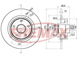FREMAX BD-7898 stabdžių diskas 
 Ašies montavimas/vairavimo mechanizmas/ratai -> Rato stebulė/montavimas -> Rato guolis
7701 207 898