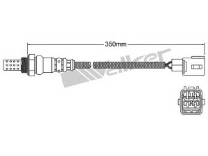 WALKER PRODUCTS 250-24924 lambda jutiklis 
 Variklis -> Variklio elektra
89465B1030, 89465 02310, 89465 12880