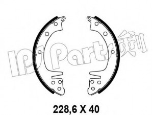 IPS Parts IBL-4502 stabdžių trinkelė 
 Stabdžių sistema -> Būgninis stabdys -> Stabdžių įdėklas/ trinkelė
MB004062, MB192506