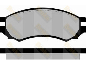 Brake ENGINEERING PA570 stabdžių trinkelių rinkinys, diskinis stabdys 
 Techninės priežiūros dalys -> Papildomas remontas
4106045E86, 4106051E85, 4106070J25